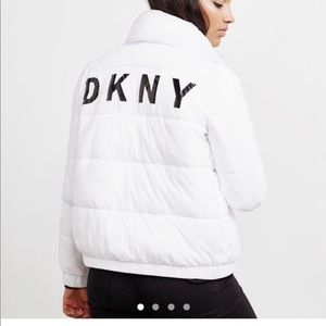 DKNY puffer coat